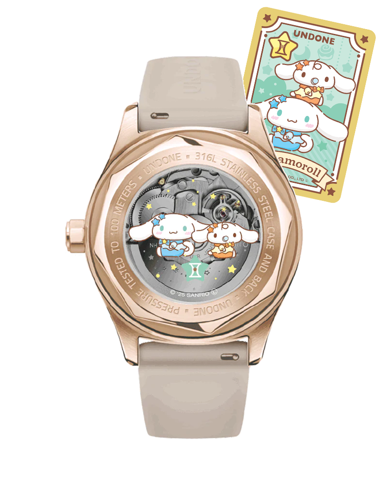 UNDONExシナモロール 腕時計 ドリーミーベージュ